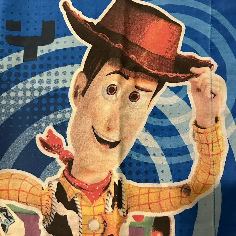 Vintage Buzz Lightyear Woody Toy Story Disney Standard Pillowcase